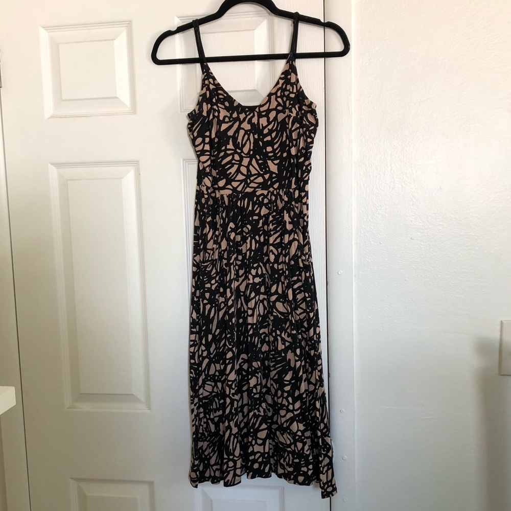 Spaghetti Strap Midi Dress